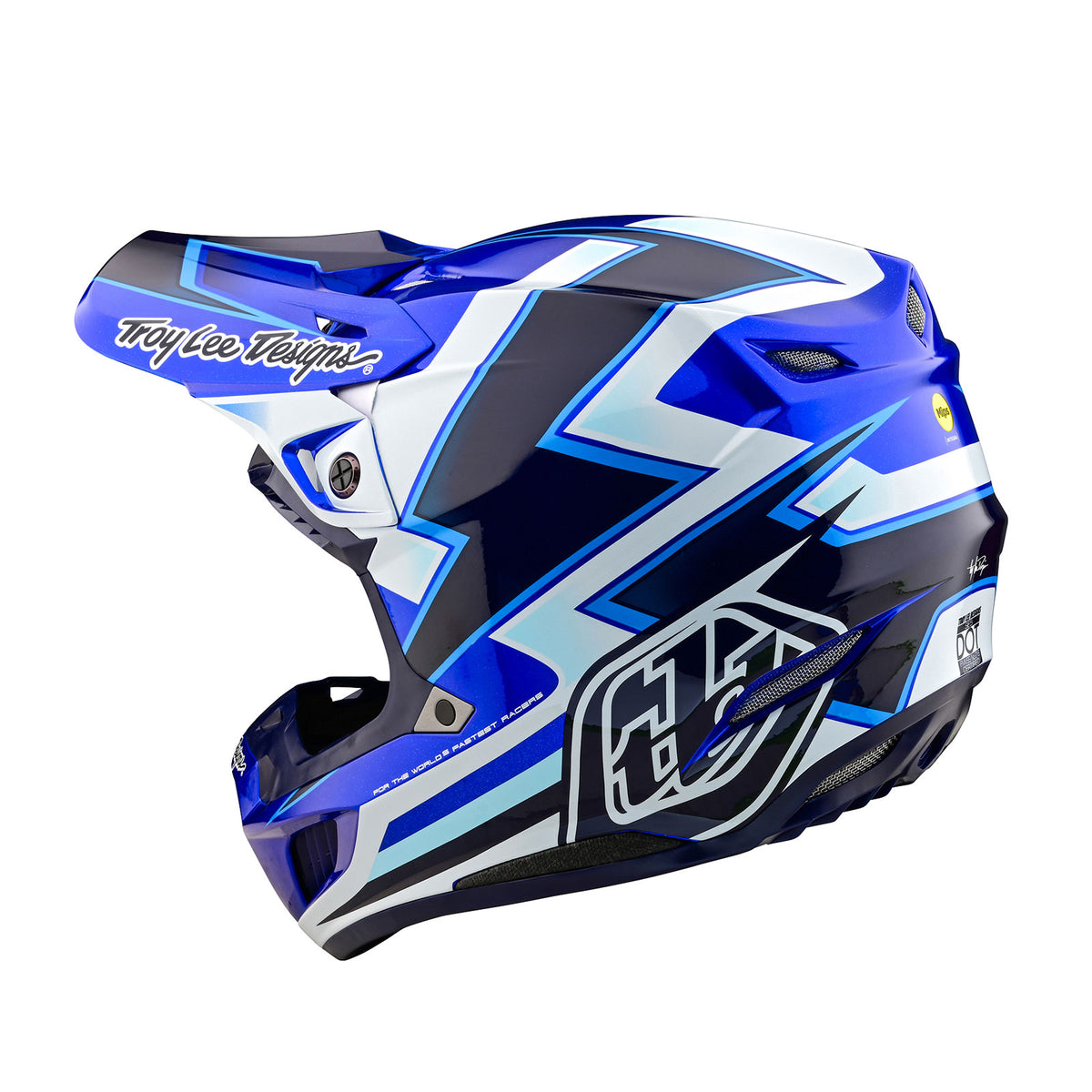 Troy Lee Designs Se5 Composite Helmet - Ever - Blue