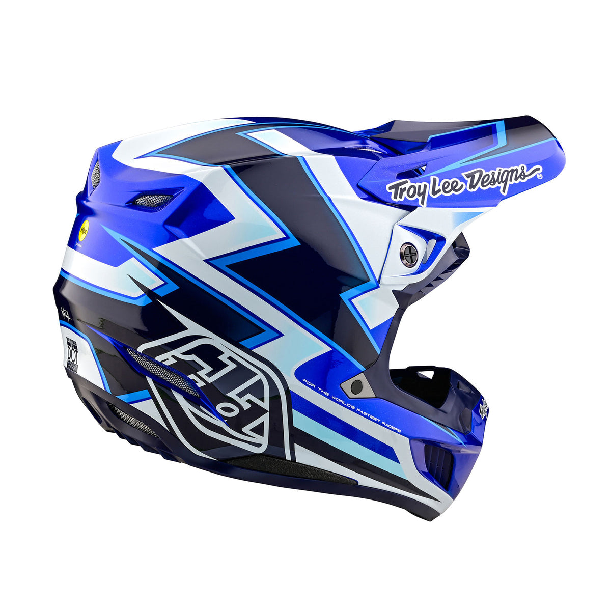Troy Lee Designs Se5 Composite Helmet - Ever - Blue
