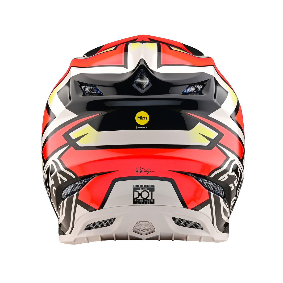 Troy Lee Designs Se5 Composite Helmet - Ever - Yellow