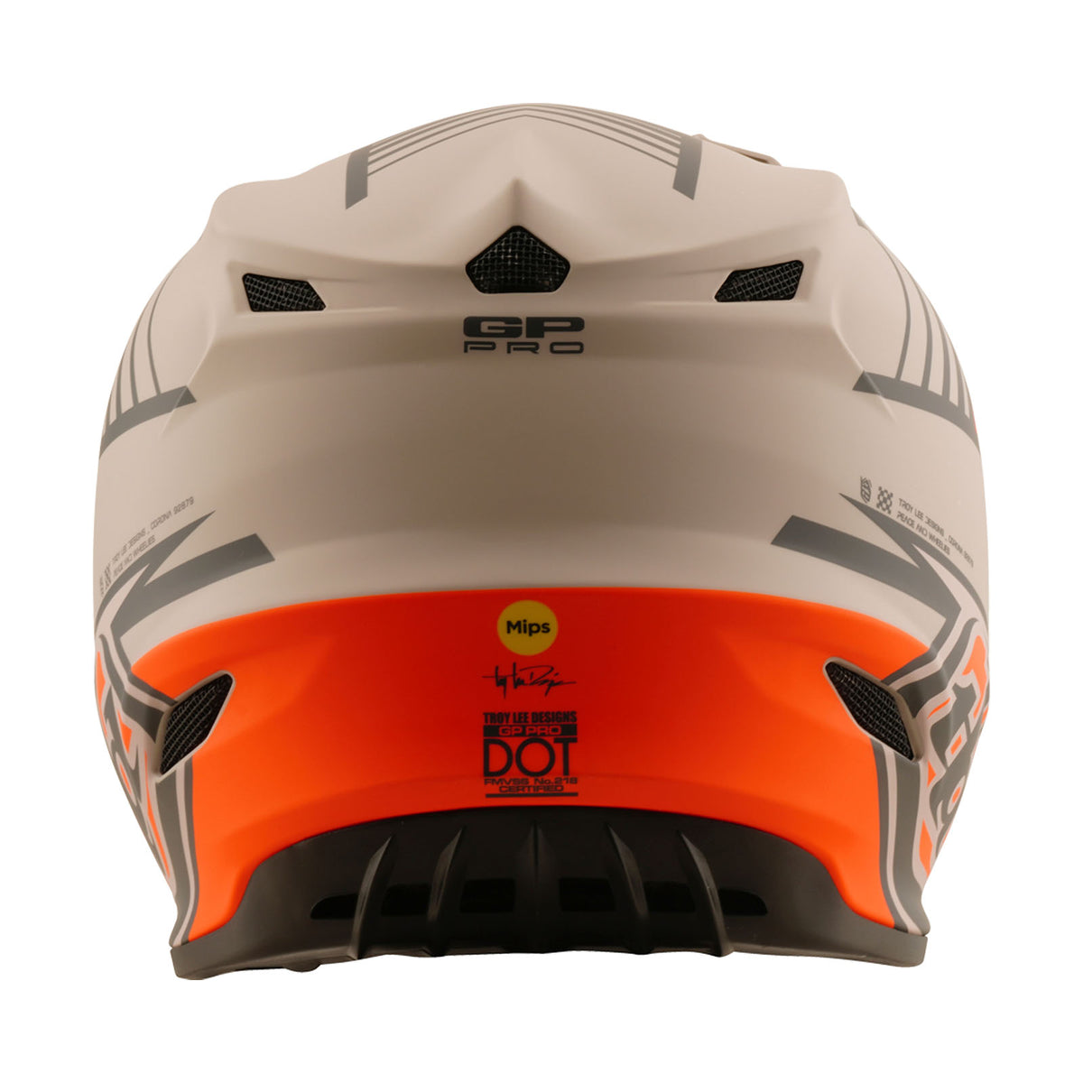 Troy Lee Designs Gp Pro Helmet W/Mips - Segment - Taupe