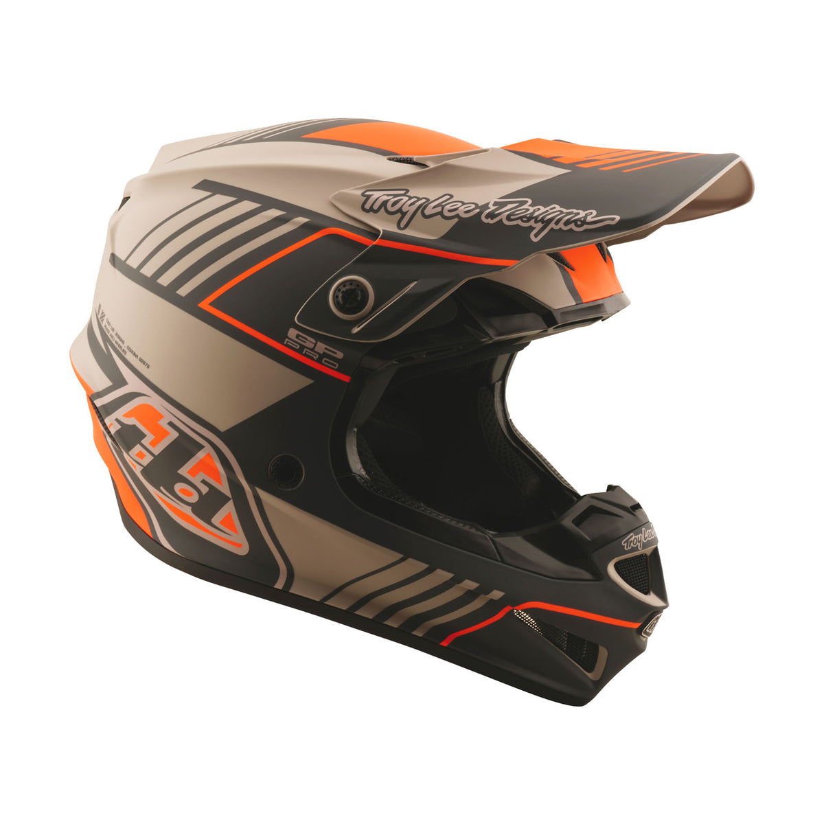 Troy Lee Designs Gp Pro Helmet W/Mips - Segment - Taupe