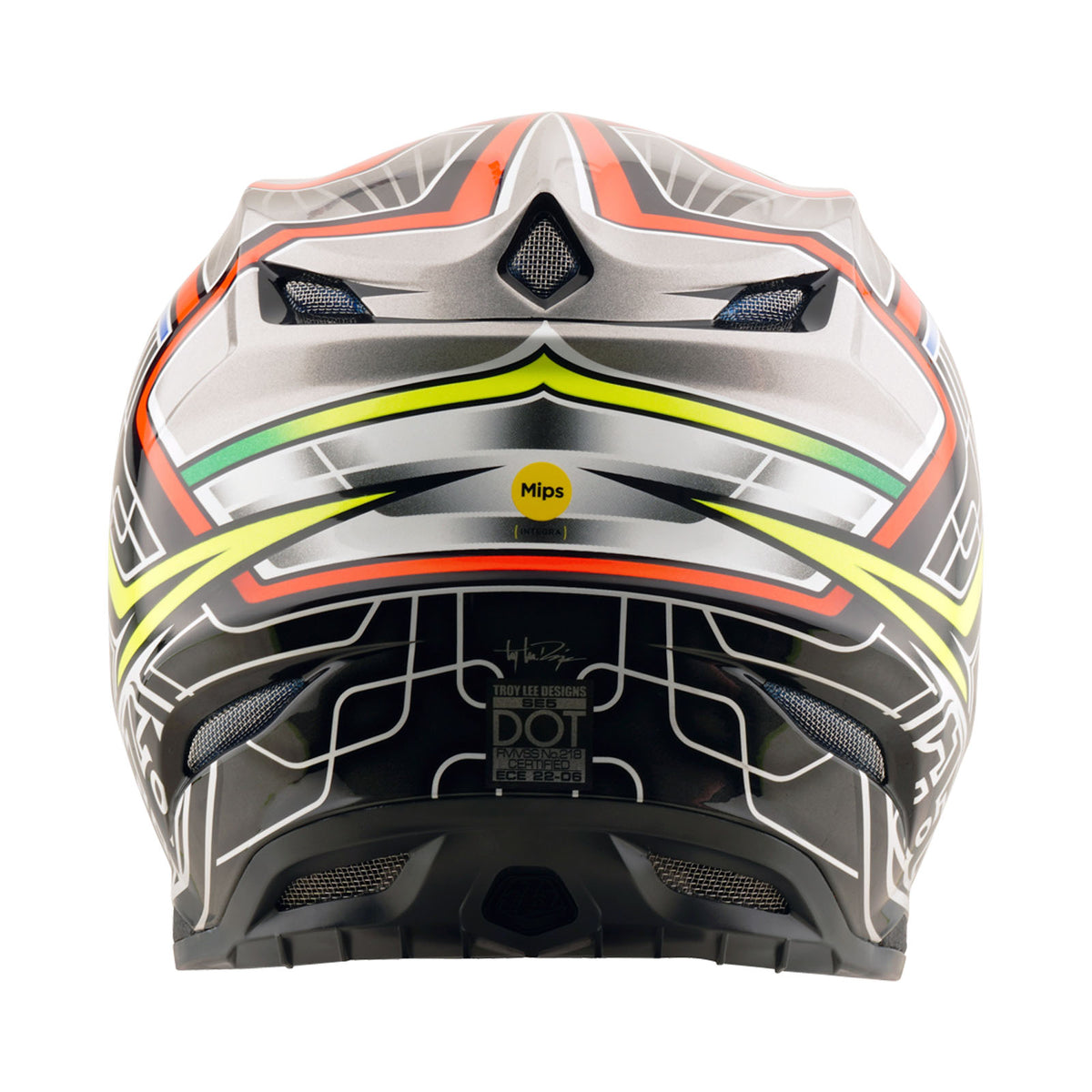 Troy Lee Designs Se5 Composite Helmet - Lowrider - Gray
