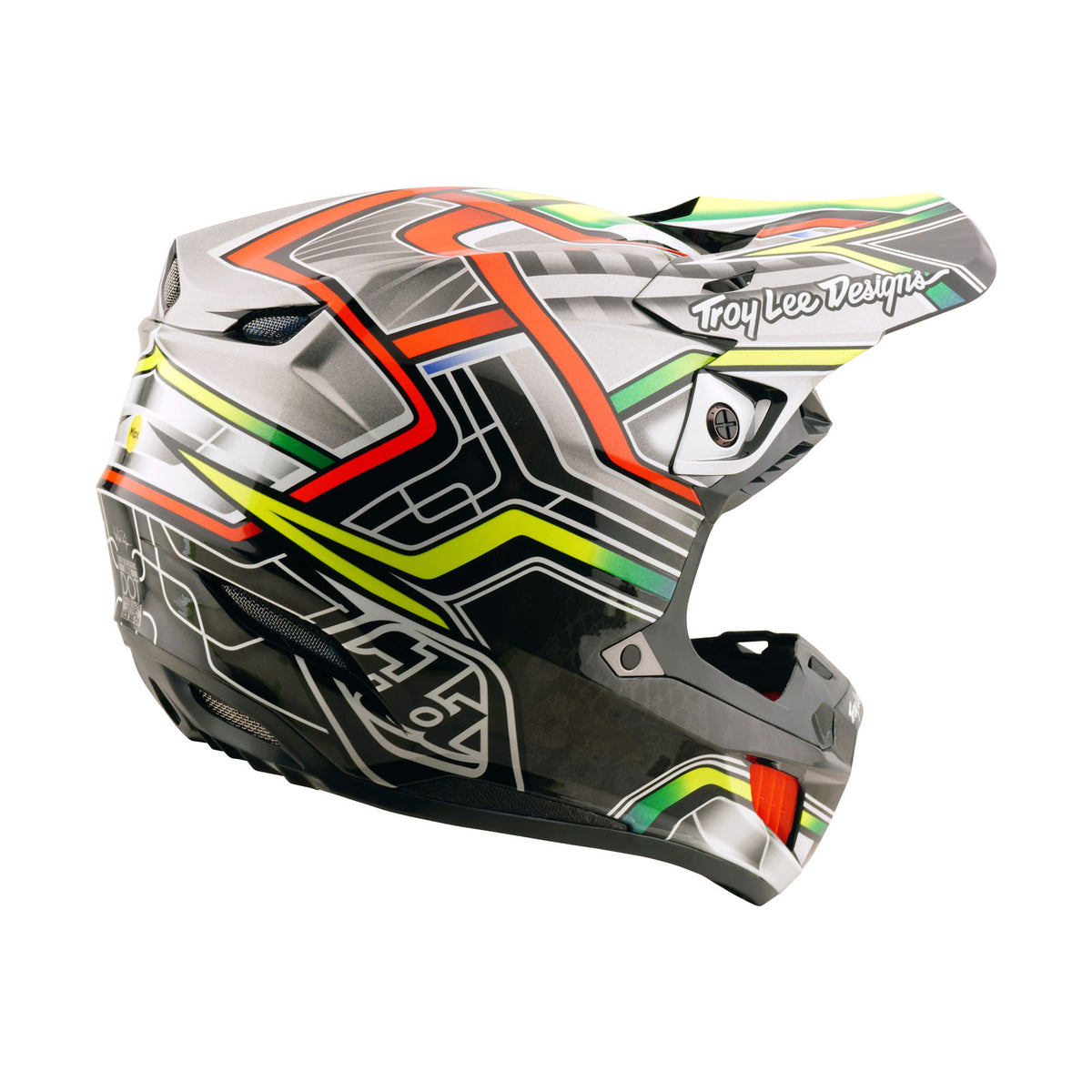 Troy Lee Designs Se5 Composite Helmet - Lowrider - Gray