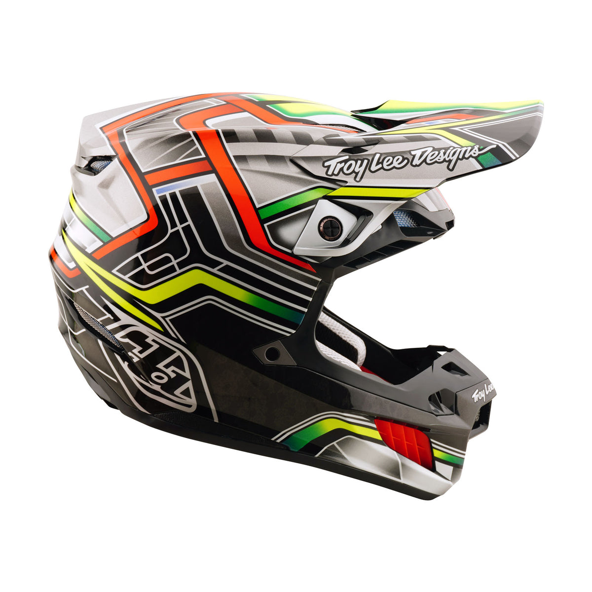 Troy Lee Designs Se5 Composite Helmet - Lowrider - Gray