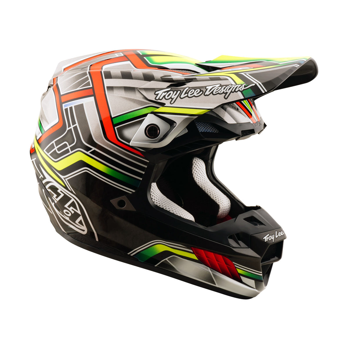 Troy Lee Designs Se5 Composite Helmet - Lowrider - Gray