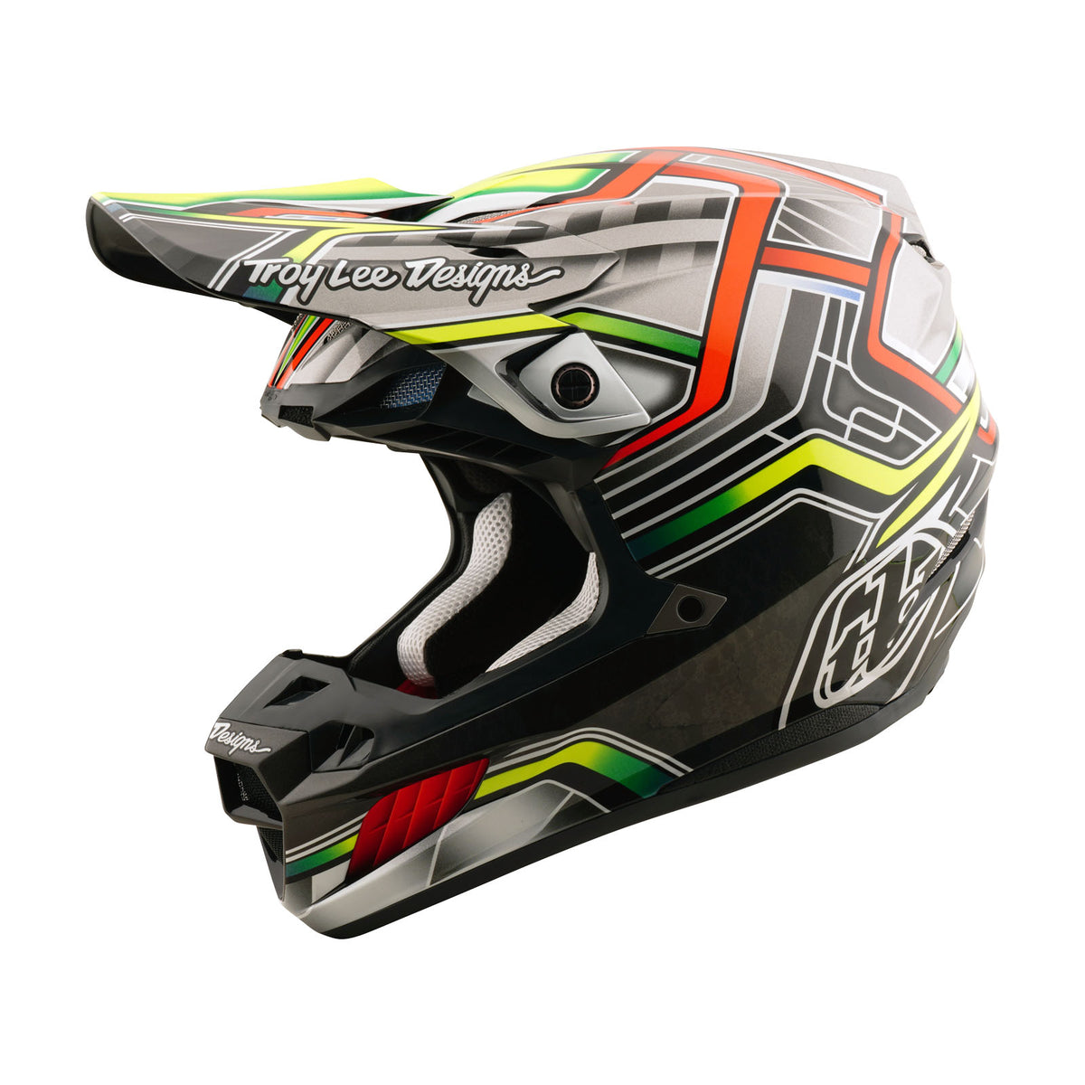 Troy Lee Designs Se5 Composite Helmet - Lowrider - Gray
