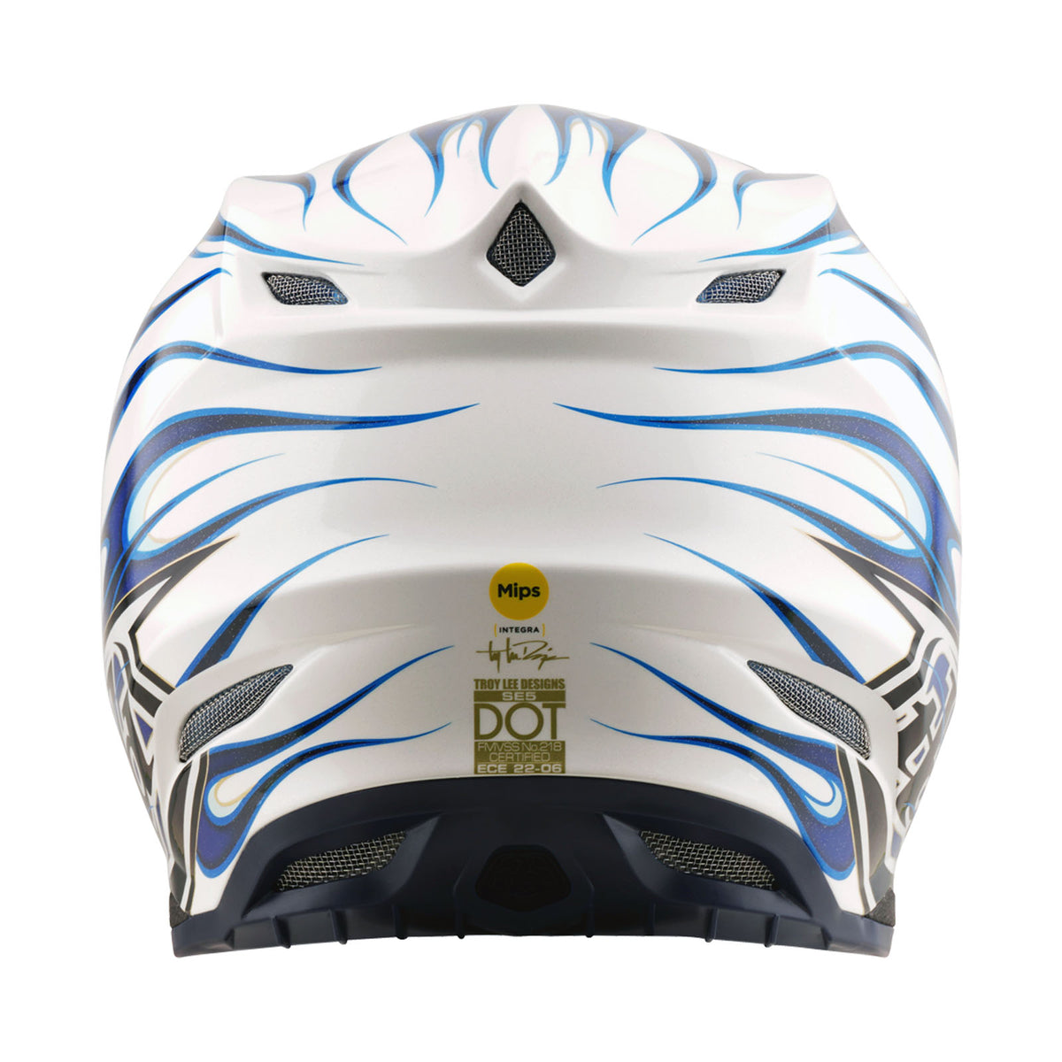 Troy Lee Designs Se5 Composite Helmet W/Mips - Torched - Blue