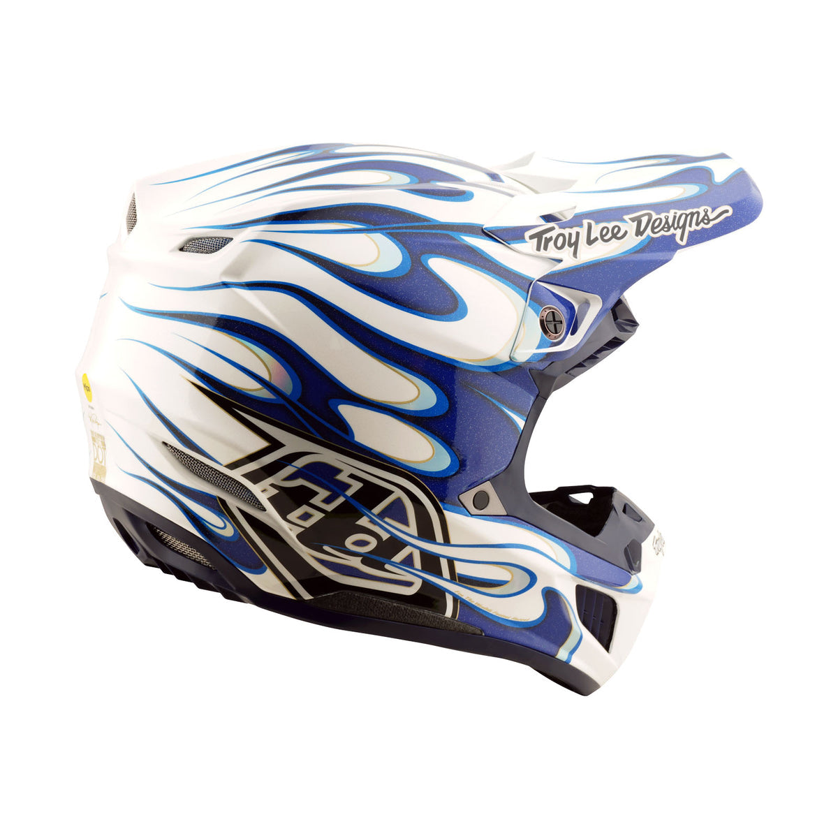 Troy Lee Designs Se5 Composite Helmet W/Mips - Torched - Blue