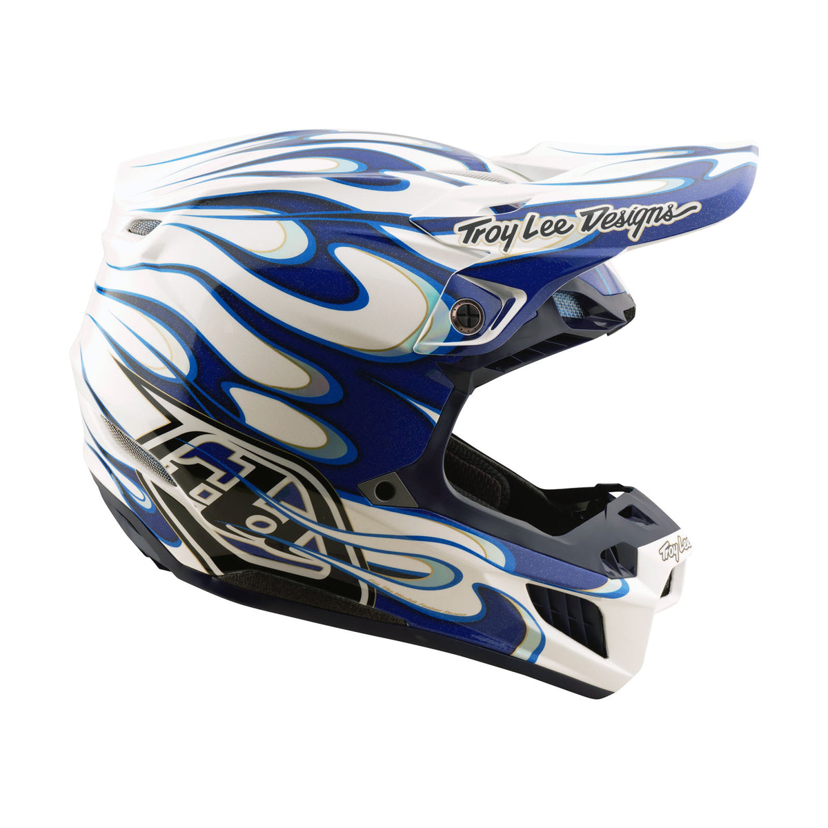 Troy Lee Designs Se5 Composite Helmet W/Mips - Torched - Blue