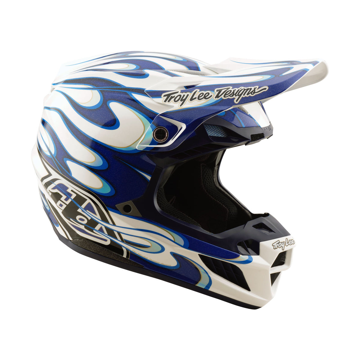 Troy Lee Designs Se5 Composite Helmet W/Mips - Torched - Blue