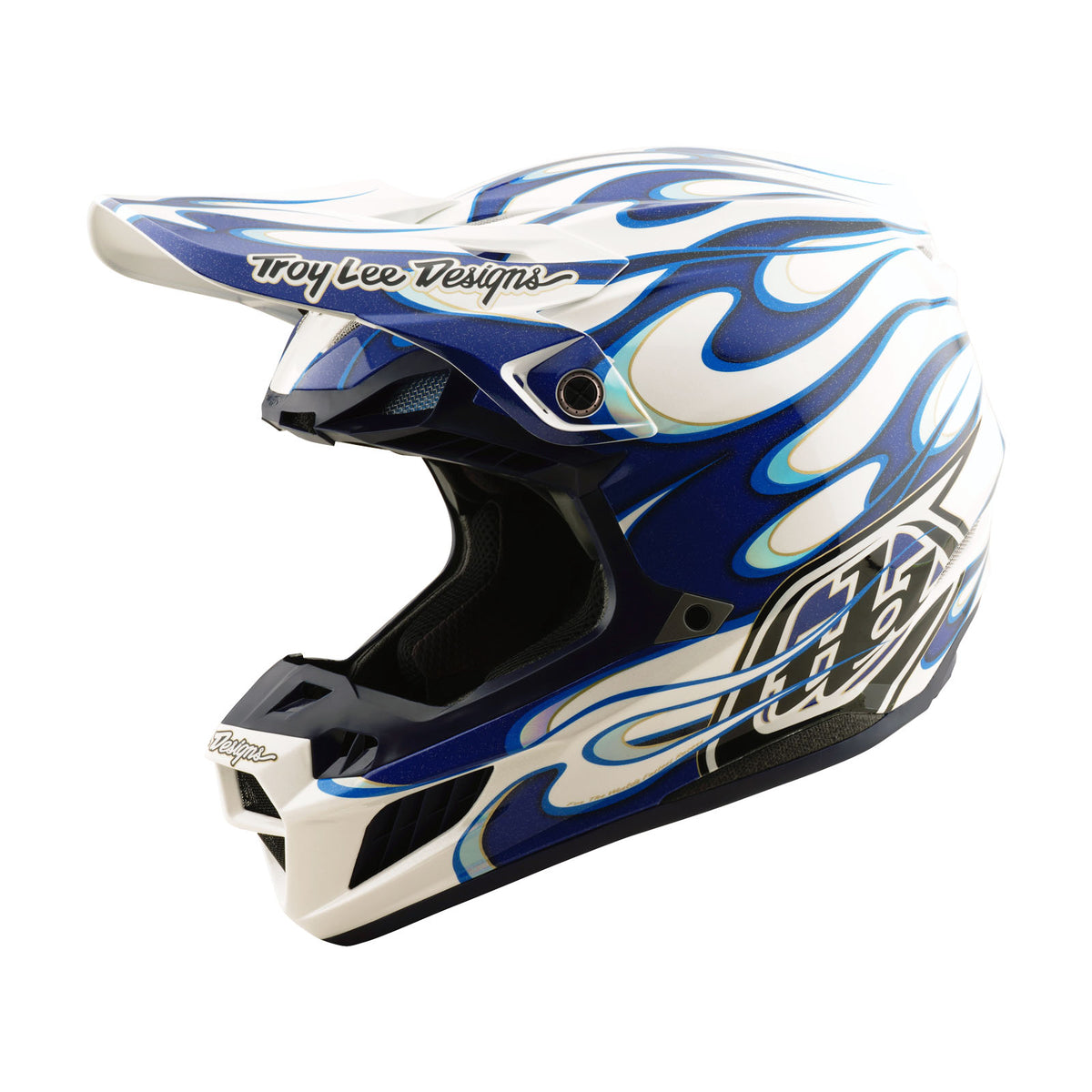 Troy Lee Designs Se5 Composite Helmet W/Mips - Torched - Blue