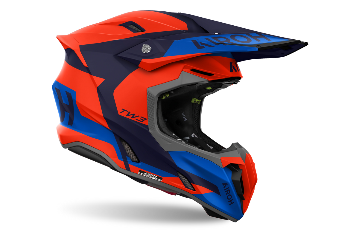 Airoh Twist 3 Fancy Helmet - Matte Orange