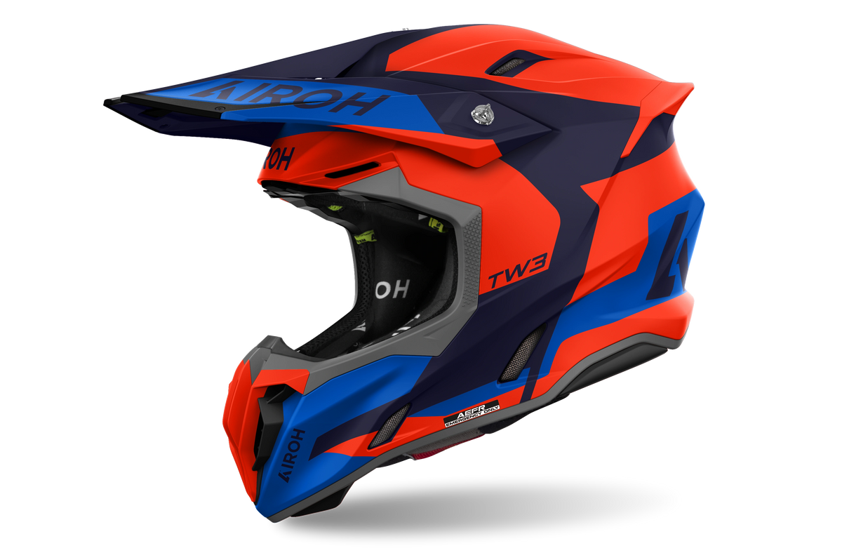 Airoh Twist 3 Fancy Helmet - Matte Orange
