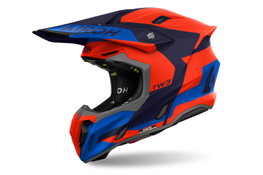 Airoh Twist 3 Fancy Helmet - Matte Orange