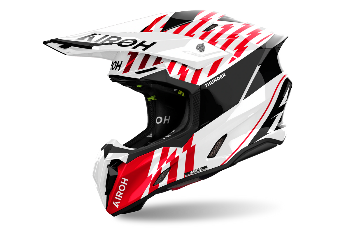 Airoh Twist 3 Thunder Helmet - Red