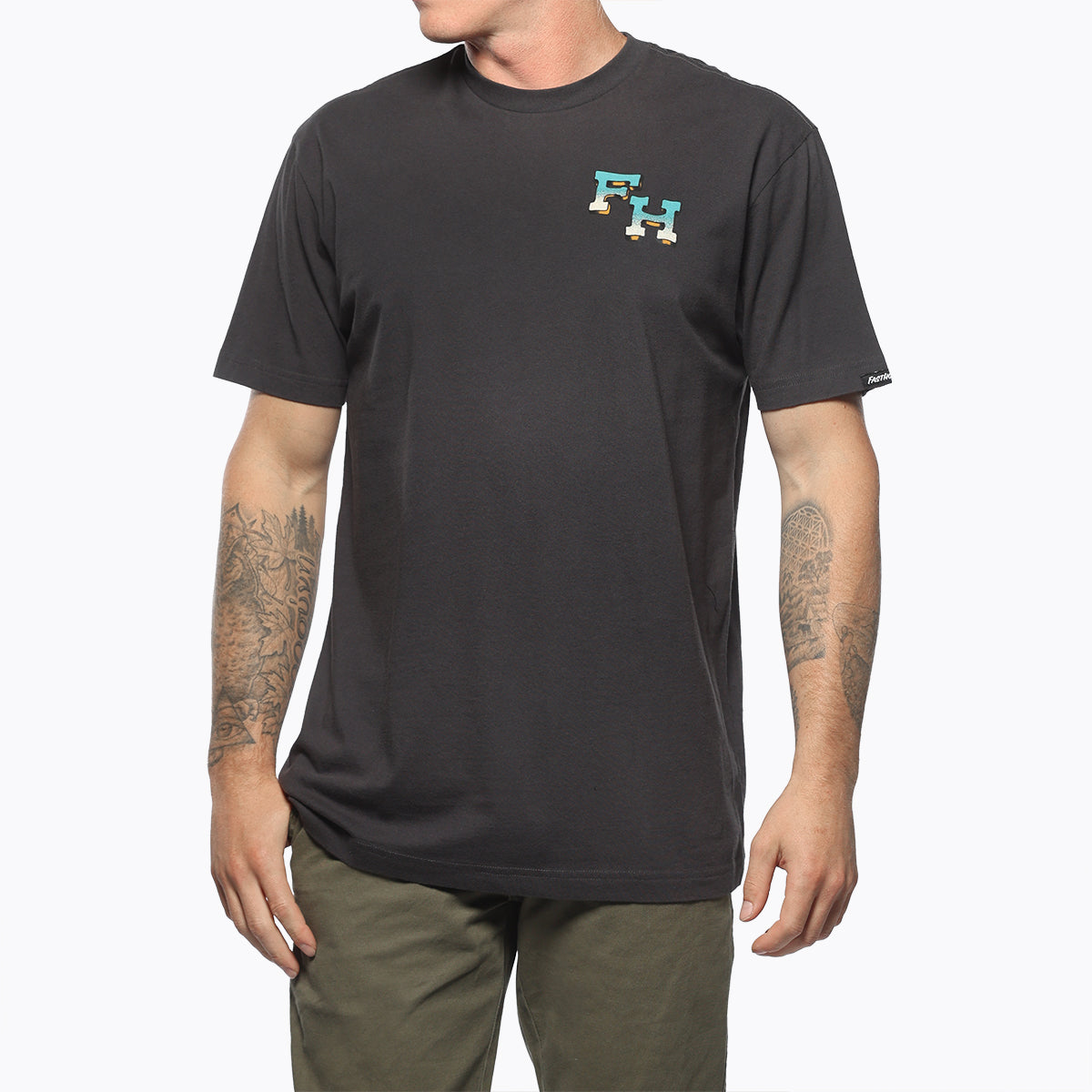 Fasthoues Treader Tee Washed Black