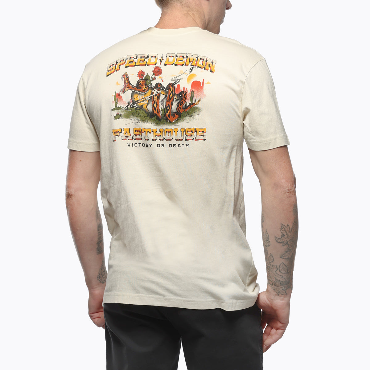 Fasthouse Treader Tee - Sandstone
