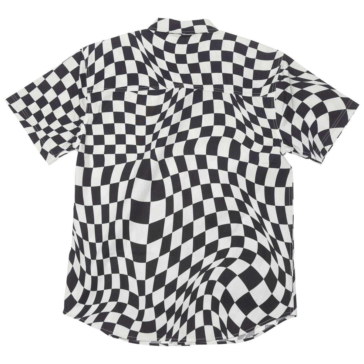 Fasthouse Trip Button Up Shirt - Black/White