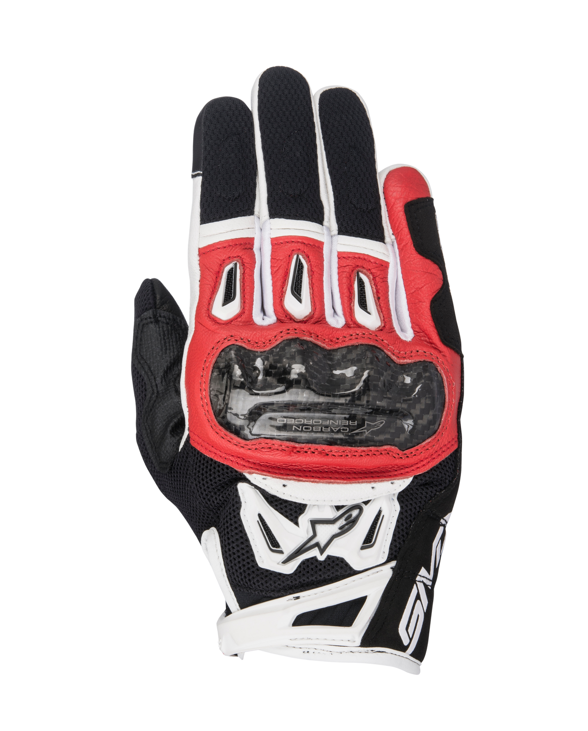Alpinestars SMX-2 Air Carbon V2 Gloves - Black/Red/White