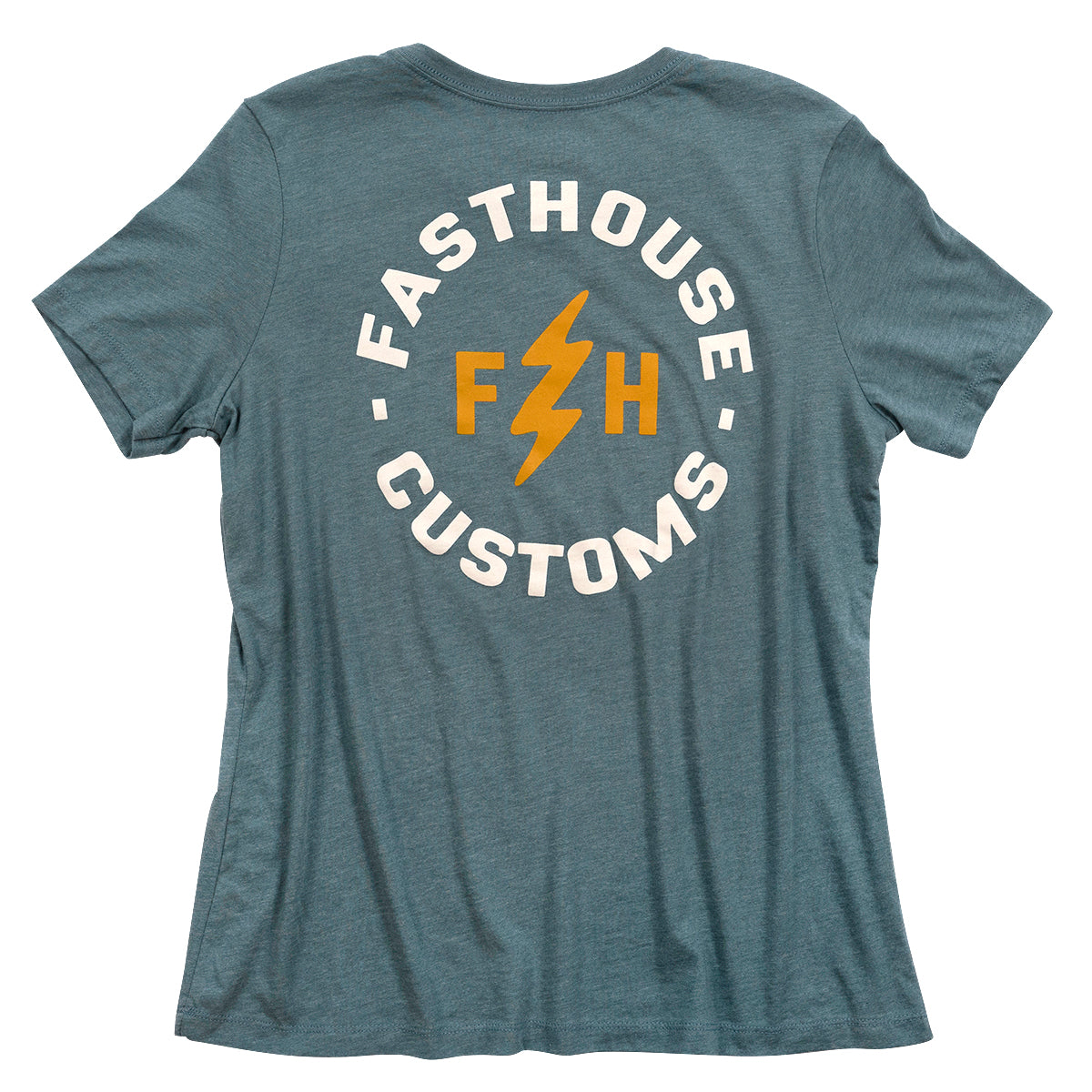 Fasthouse Womens Easy Rider Tee - Heather Slate