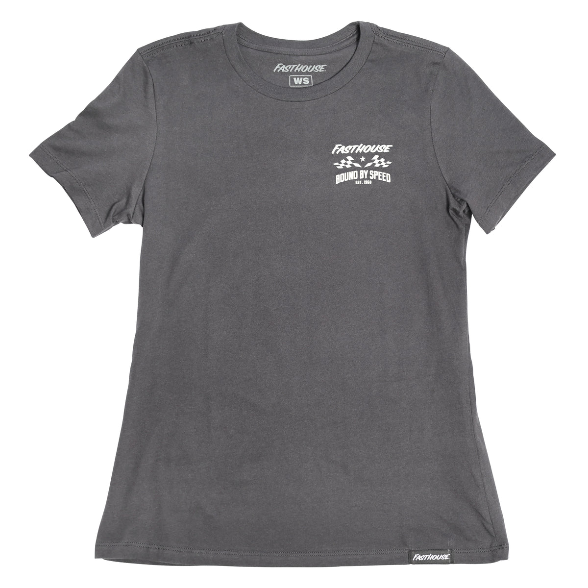 Fasthoues Womens Bound Long Sleeve Tee -  Black