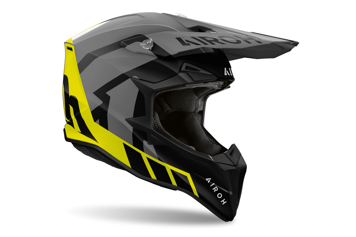 Airoh Wraaap Reloaded Helmet - Matte Yellow