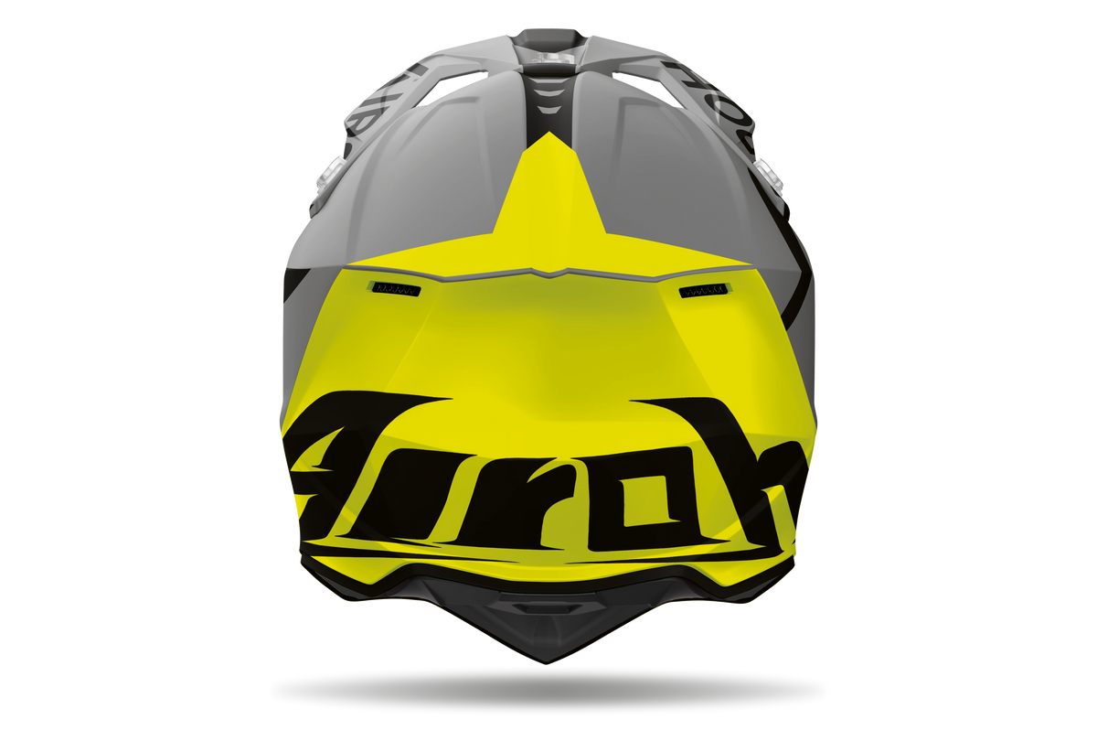 Airoh Wraaap Reloaded Helmet - Matte Yellow