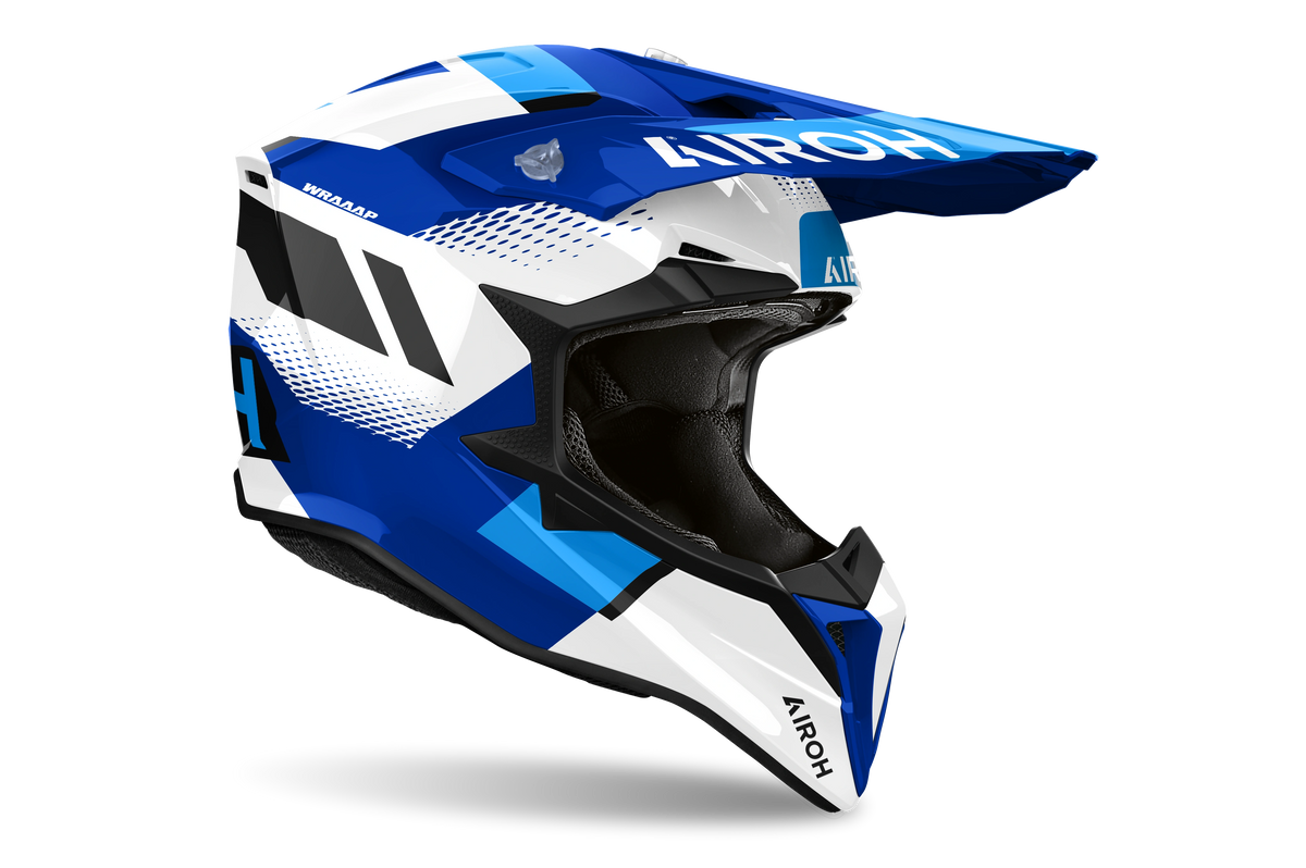 Airoh Wraaap Vision Helmet - Blue