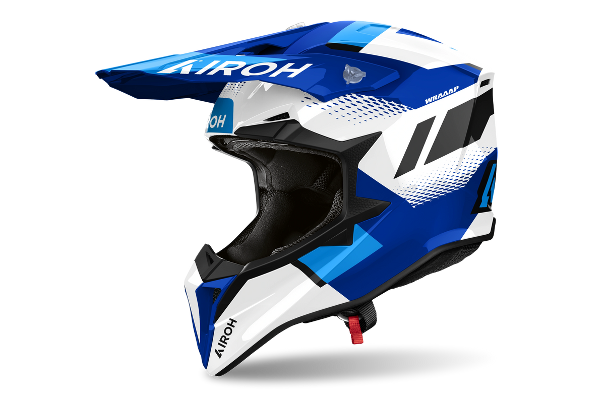 Airoh Wraaap Vision Helmet - Blue