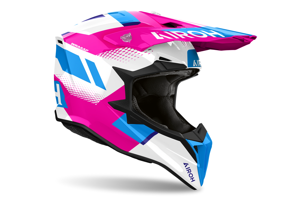 Airoh Wraaap Vision Helmet - Pink