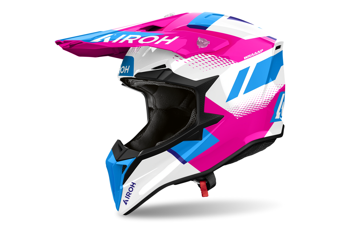 Airoh Wraaap Vision Helmet - Pink