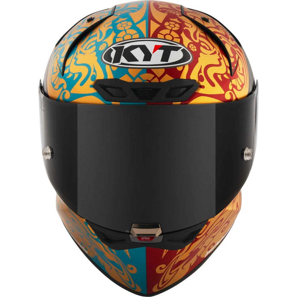 KYT KX-1 Race Bastianini Indonesia 2023 Helmet - Bastianini Indonesia 2023