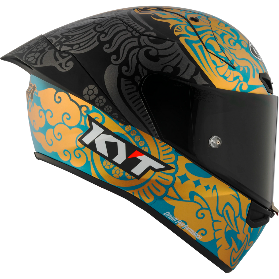 KYT KX-1 Race Bastianini Indonesia 2023 Helmet - Bastianini Indonesia 2023
