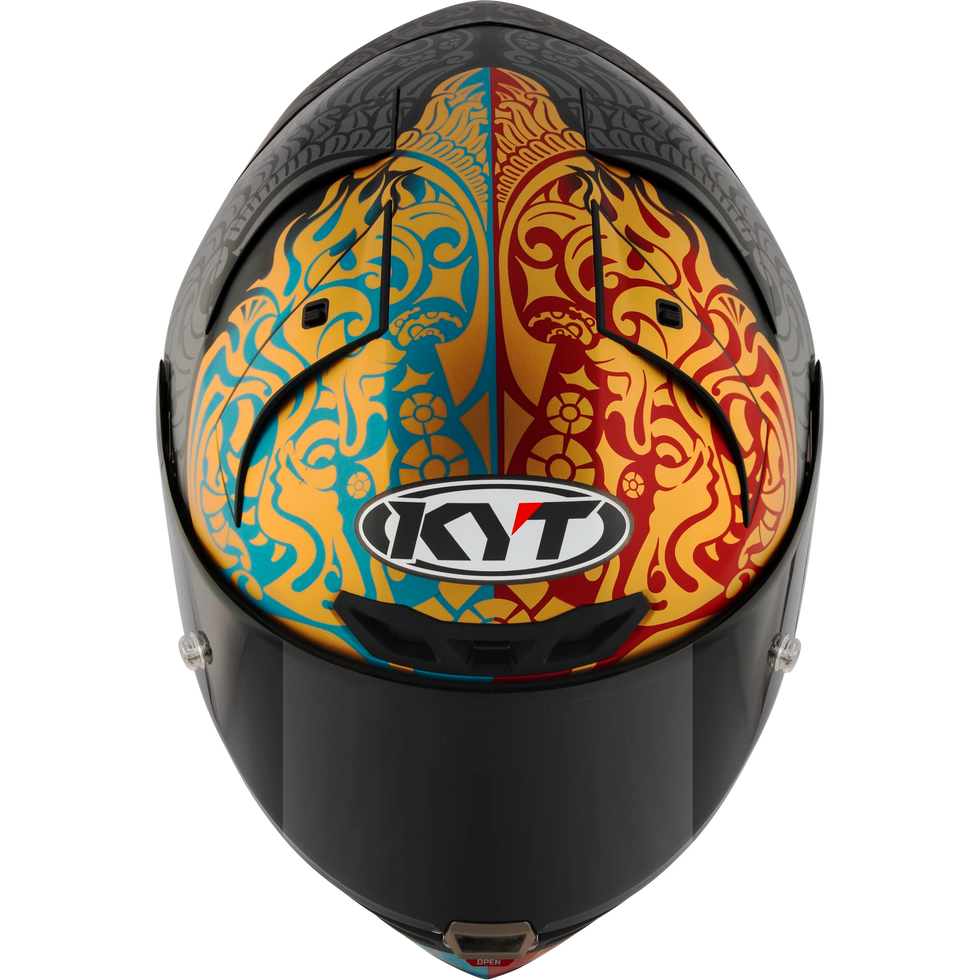 KYT KX-1 Race Bastianini Indonesia 2023 Helmet - Bastianini Indonesia 2023