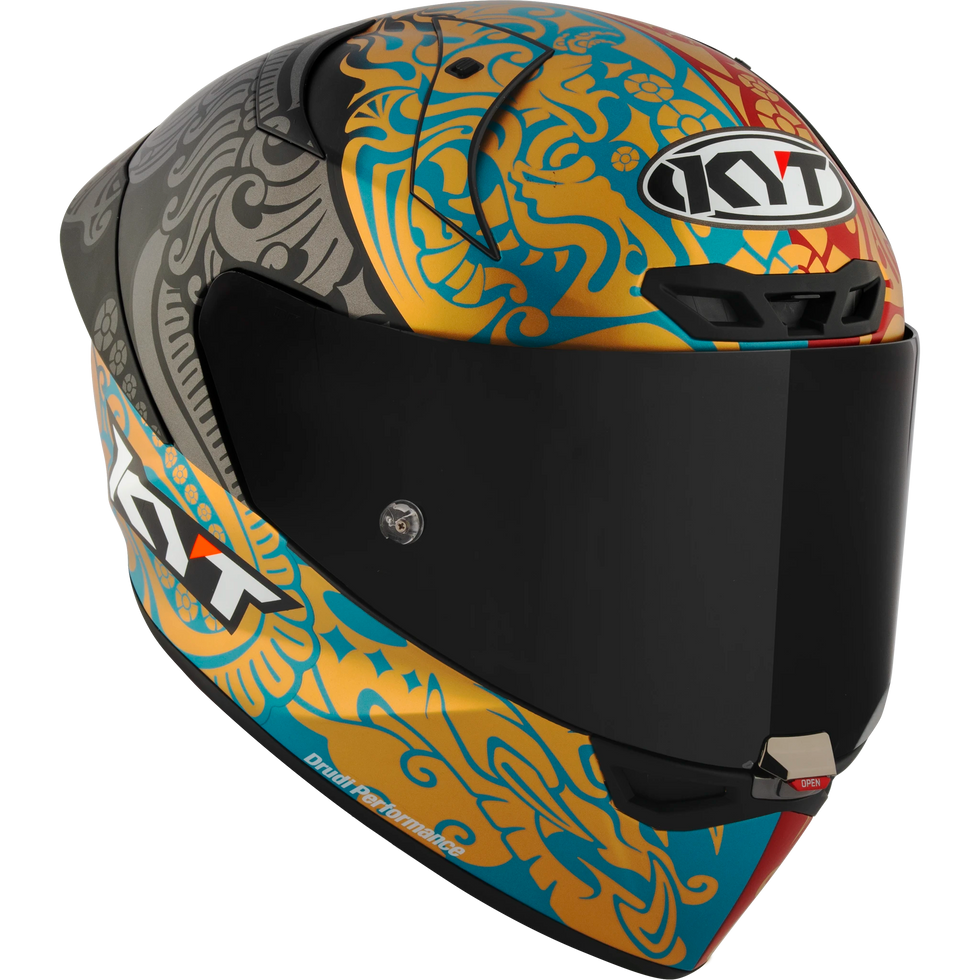 KYT KX-1 Race Bastianini Indonesia 2023 Helmet - Bastianini Indonesia 2023