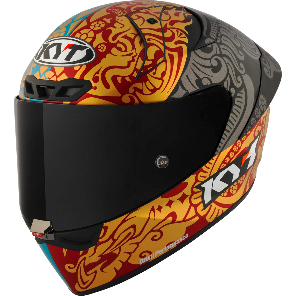 KYT KX-1 Race Bastianini Indonesia 2023 Helmet - Bastianini Indonesia 2023