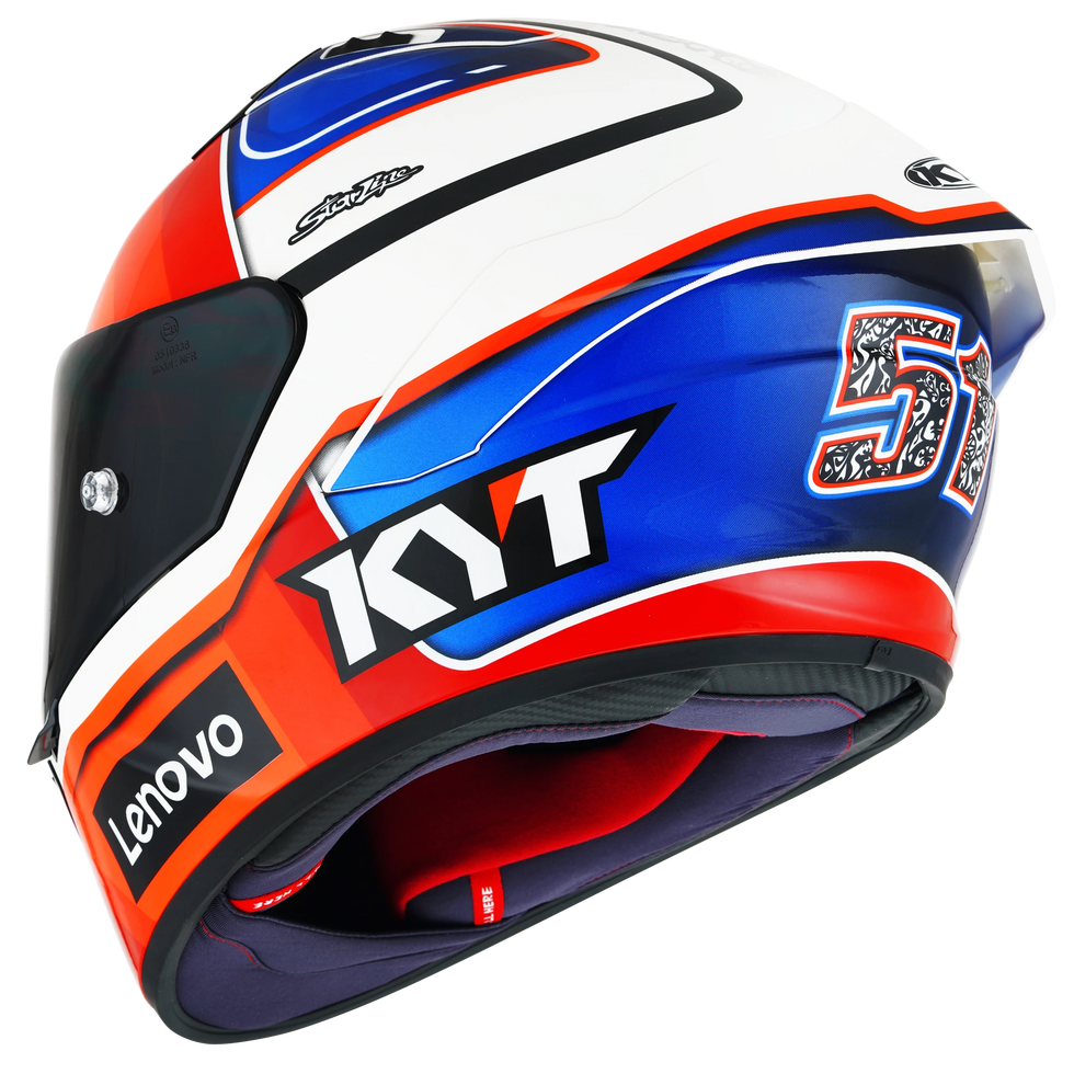 KYT NZ-Race Pirro Replica Helmet - Pirro