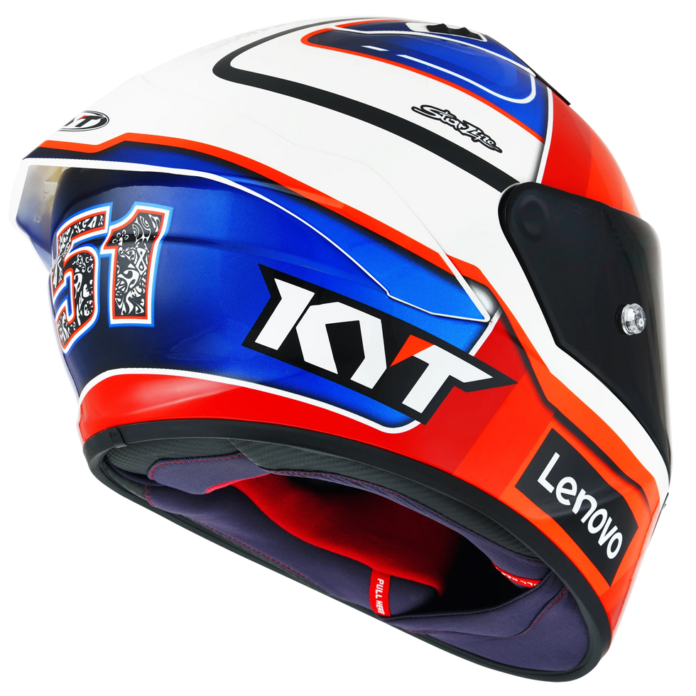 KYT NZ-Race Pirro Replica Helmet - Pirro