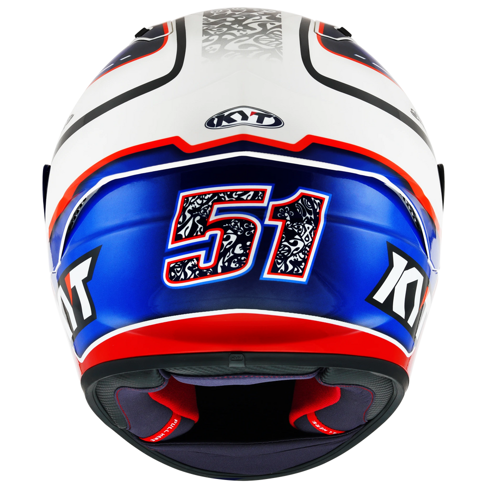KYT NZ-Race Pirro Replica Helmet - Pirro