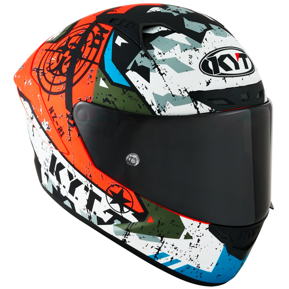 KYT NZ-Race Blazing Helmet - Red