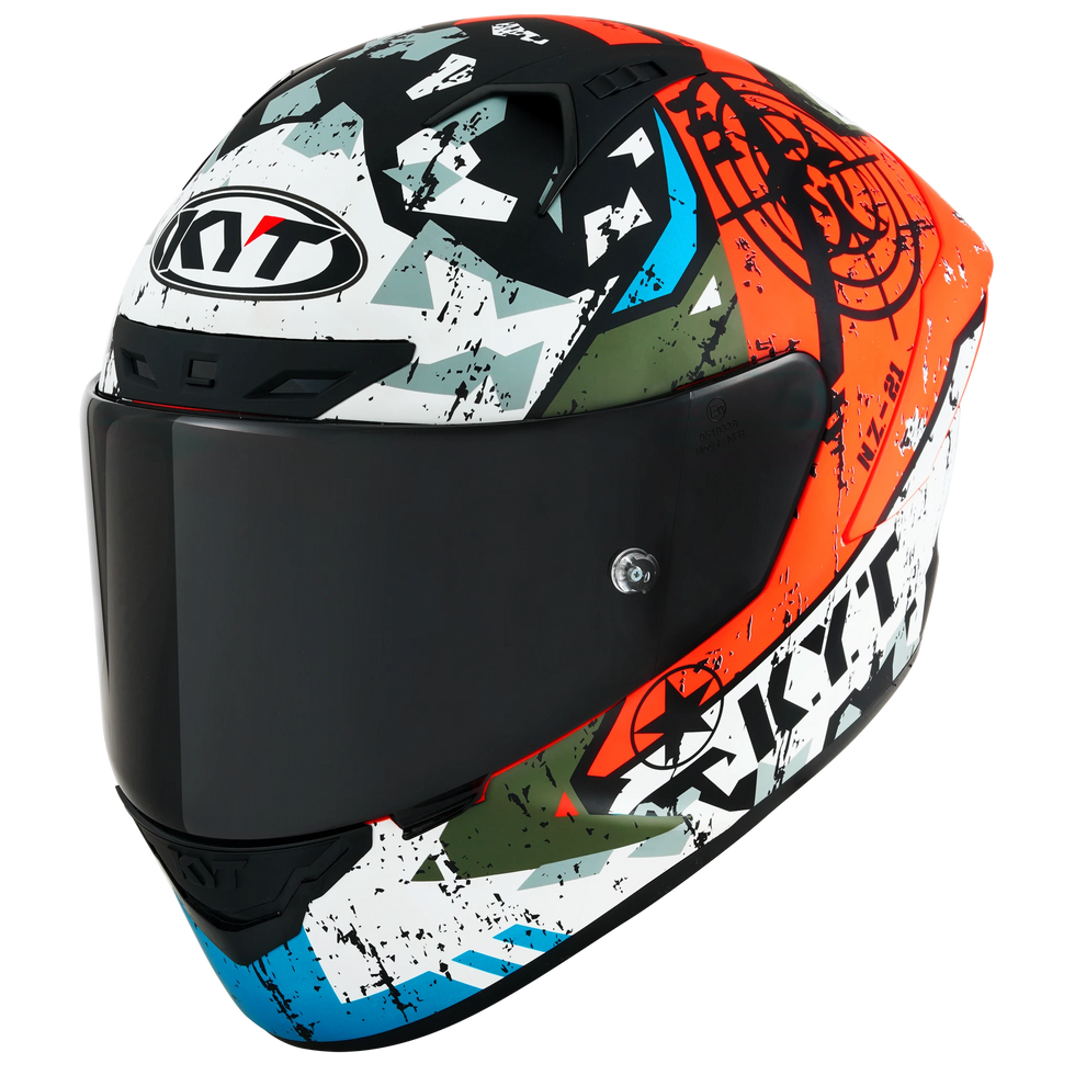 KYT NZ-Race Blazing Helmet - Red