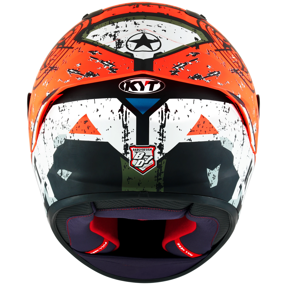 KYT NZ-Race Blazing Helmet - Red