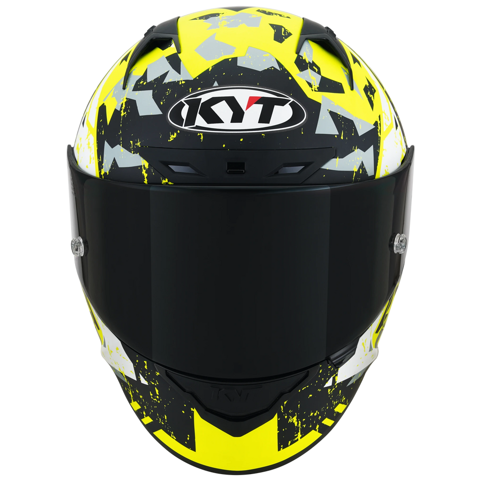 KYT NZ-Race Blazing Helmet - Yellow