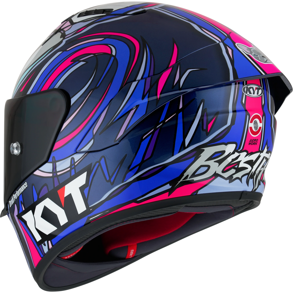 KYT NZ-Race Bastianini Replica Helmet - Bastianini