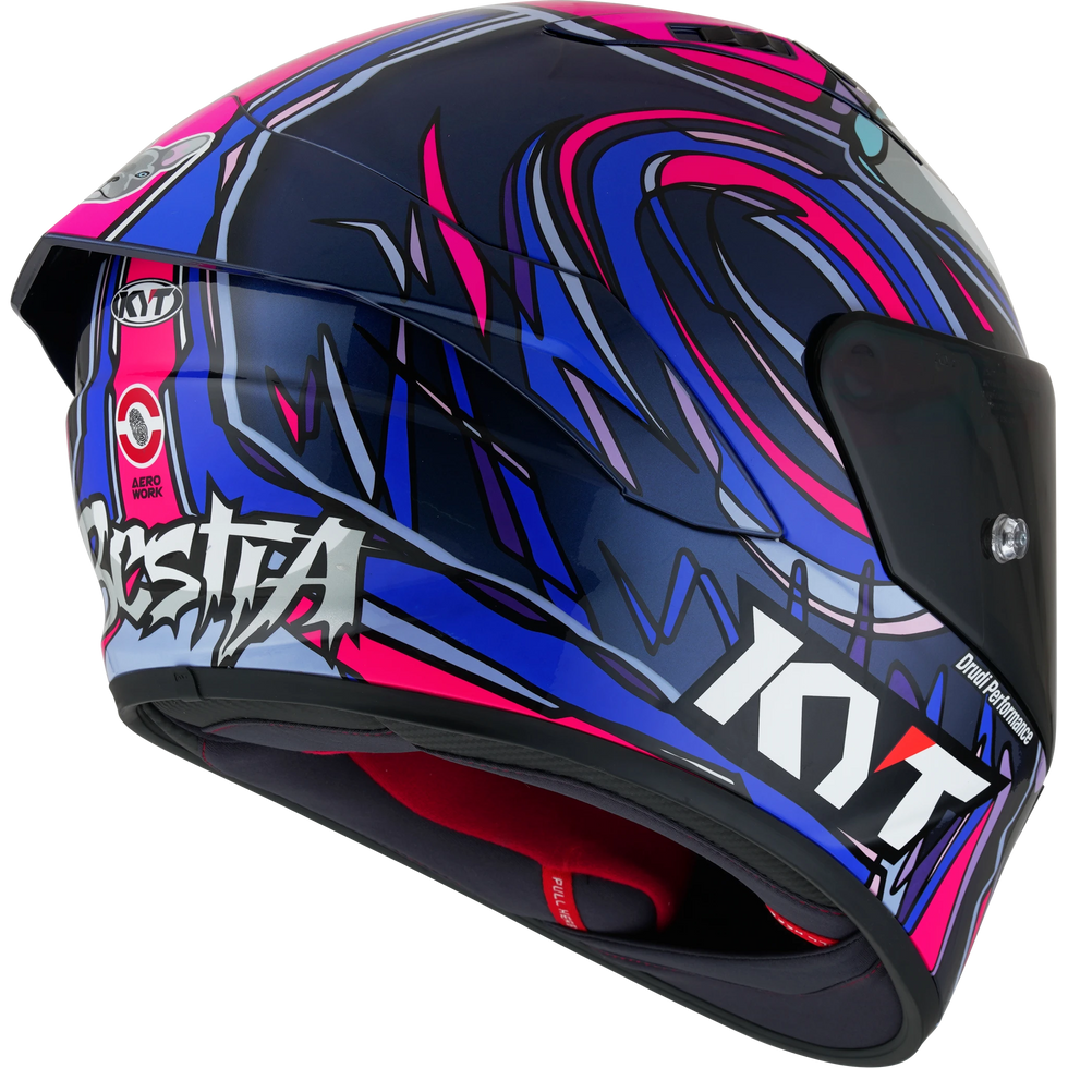 KYT NZ-Race Bastianini Replica Helmet - Bastianini