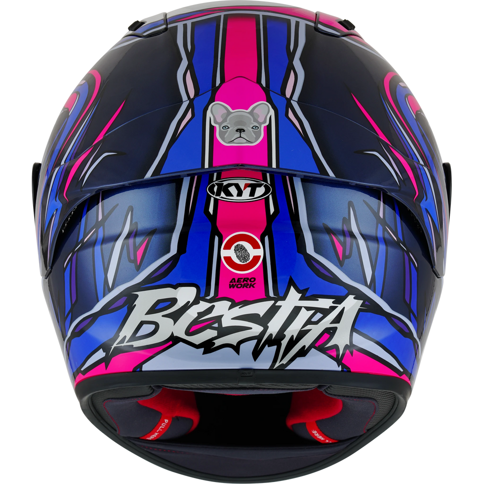 KYT NZ-Race Bastianini Replica Helmet - Bastianini