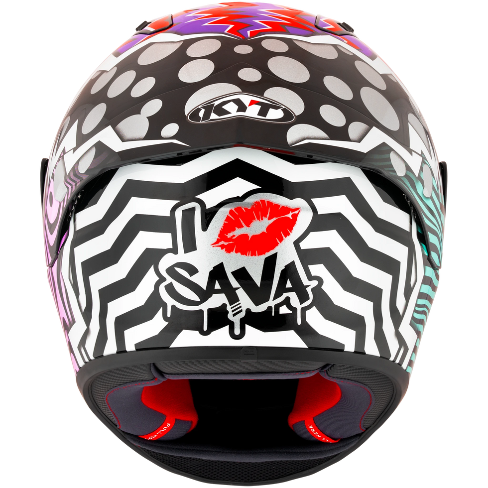 KYT NZ-Race Savadori Replica Helmet - Savadori