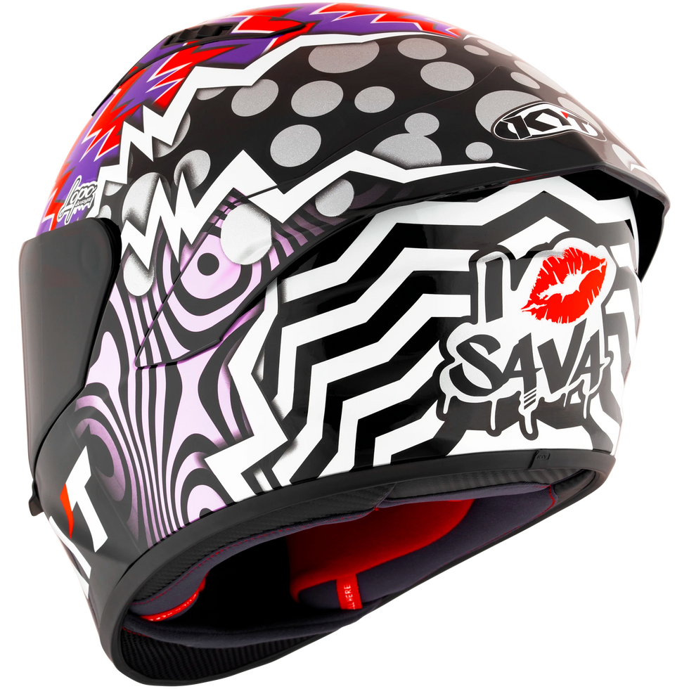 KYT NZ-Race Savadori Replica Helmet - Savadori