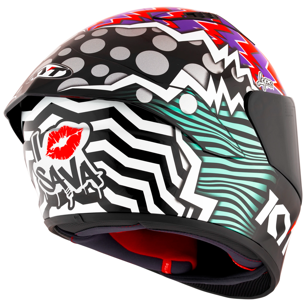 KYT NZ-Race Savadori Replica Helmet - Savadori