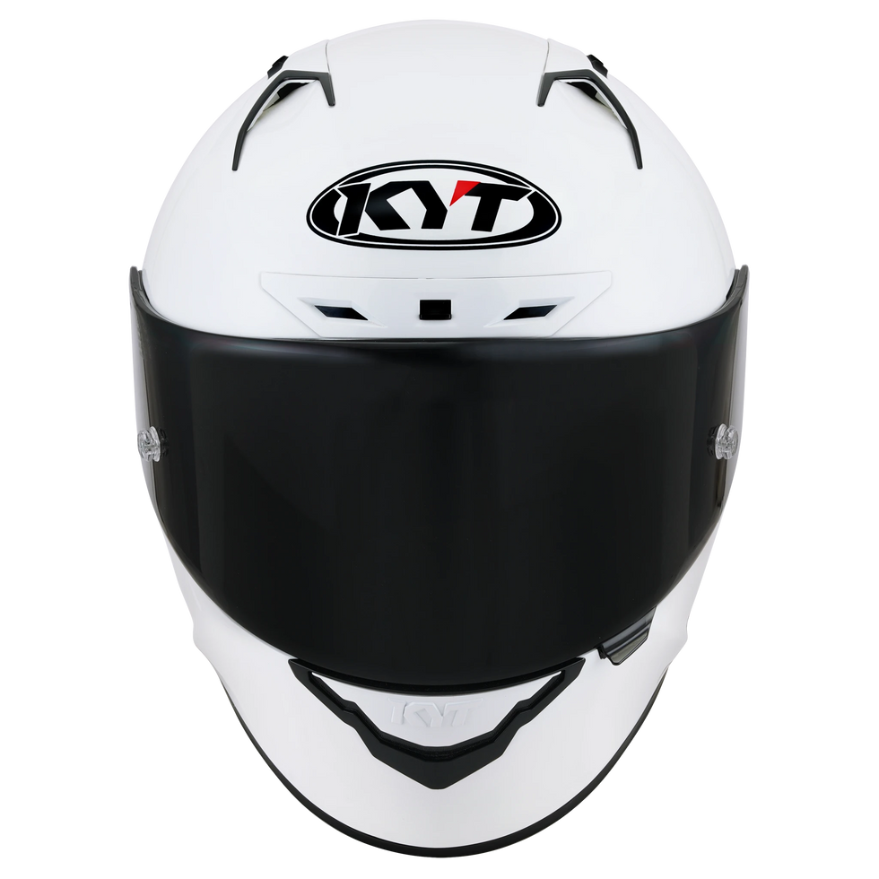 KYT NZ-Race Solid Helmet - Plain White
